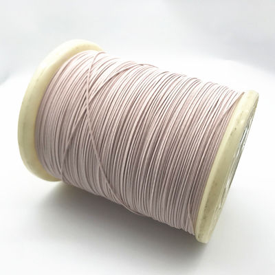 40 Awg / 250 Ustc Copper Litz Wire Profiled Stranded Silk Covered