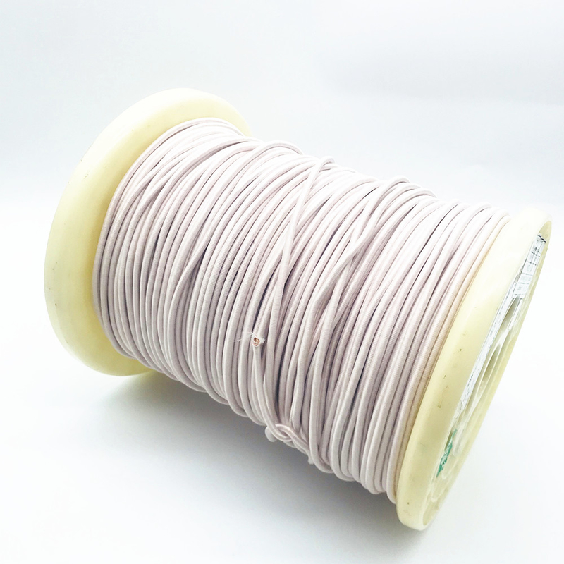 155 Degree Ustc Litz Wire 0.04mm * 260 Strands Enameled Silk Covered