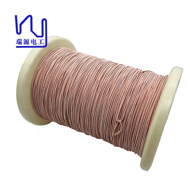 0.06mm 0.08mm 1.0mm Ustc Litz Wire Copper Twist Polyester Nylon Custom