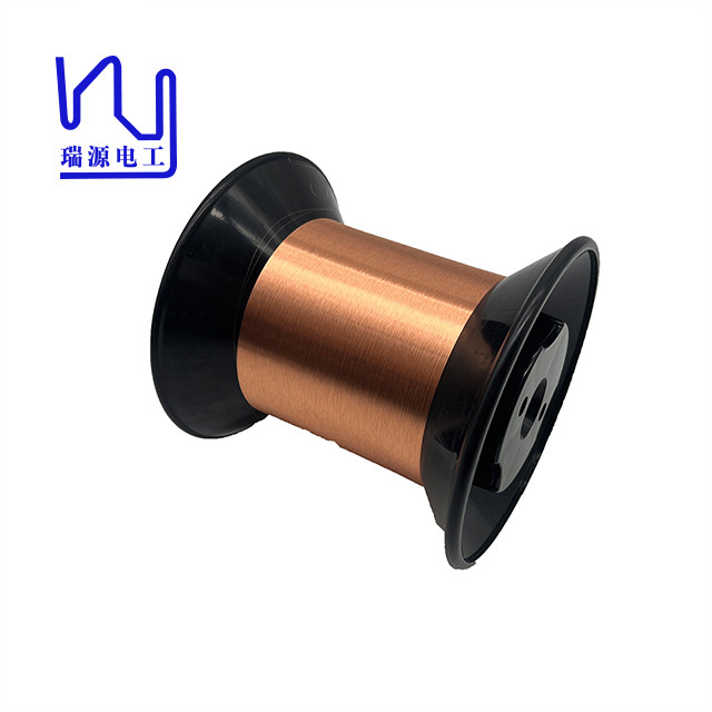 0.025mm Enameled Copper Round Wire 180℃ Seiw Polyester Imide Solderable Insulated