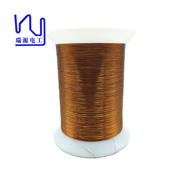 Hot Wind Self Bonding Rectangular Copper Wire Aiw 0.15mm*0.15mm 200 Grade