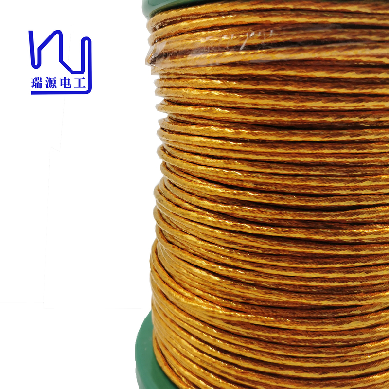 0.40m*60 Strands Enamel Covered Wire Temperature 155 Pi Mylar Film