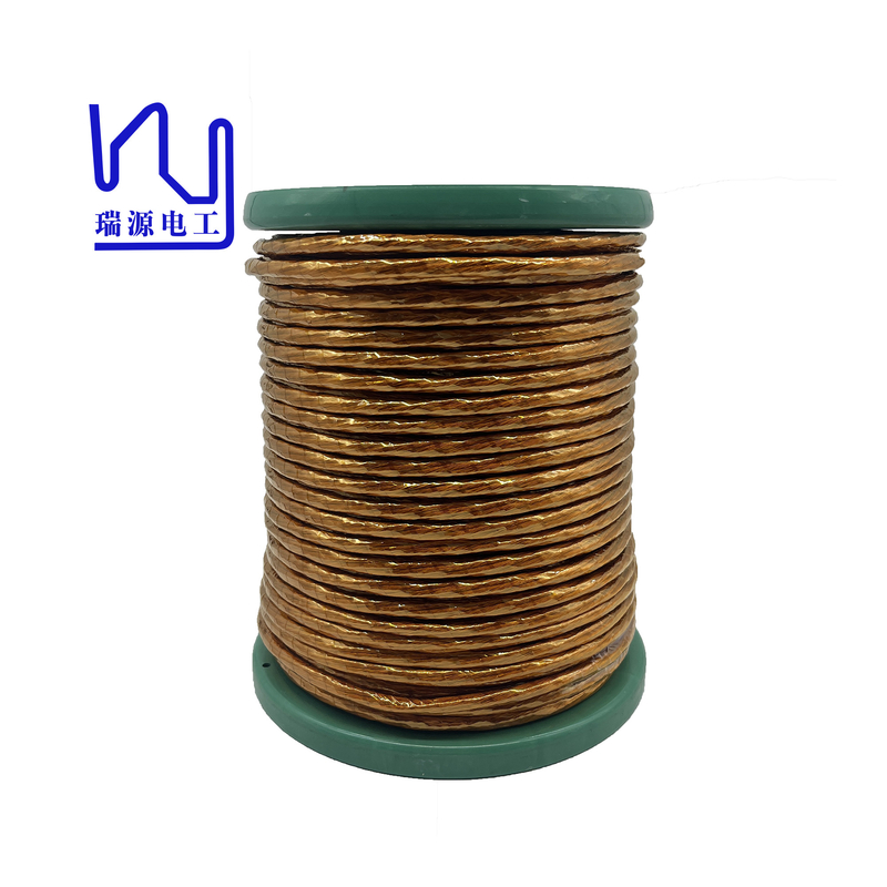 Custom Made Taped Copper Litz Wire Solderable Polyurethane Enameled