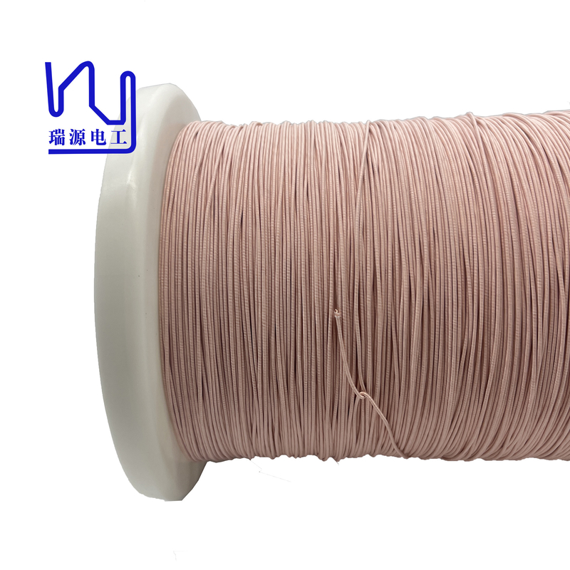 0.1mm 0.15mm 0.2mm Ustc Litz Wire Natural Sillk Copper