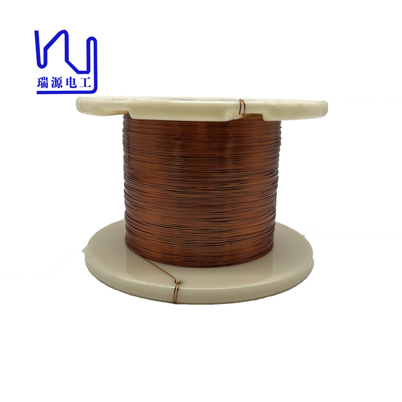 Solderable Rectangular Copper Wire Class 220 Aiw Enameled For Automotive