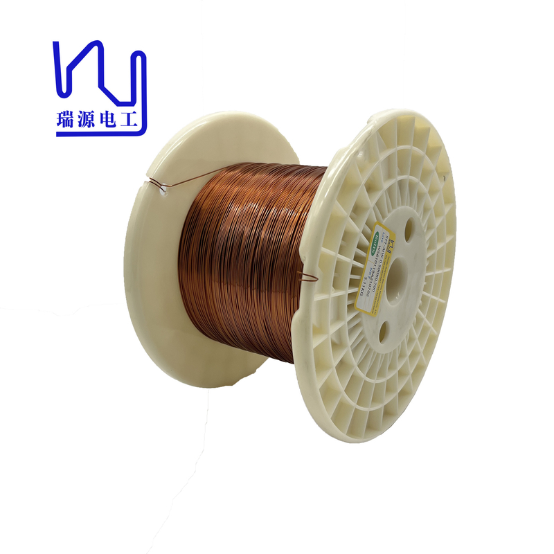 Aiw 220 Rectangular Copper Wire Size 0.5mm 0.7mm High Temperature