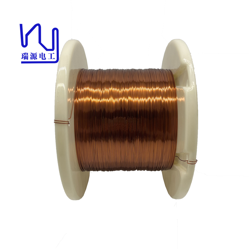 Super Thin Rectangular Enamelled Copper Wire 0.50mm Class 220