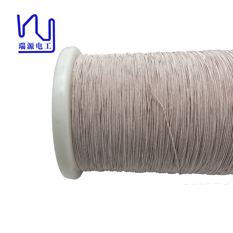 84 / 0.071 Strands Ustc Litz Wire Nylon Served Copper