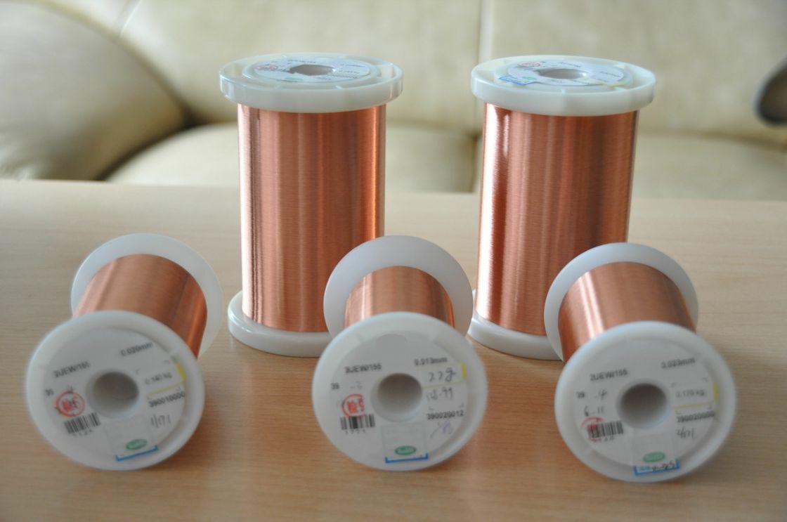 Enameled Fine Copper Wire 0.012mm To 0.8mm For Winding