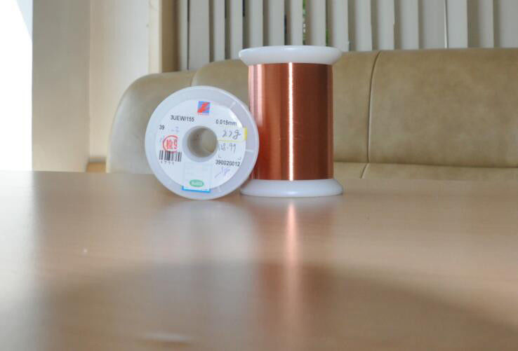 2UEW F/H Super Thin 0.032mm Enameled Copper Winding Wire Solerable Type