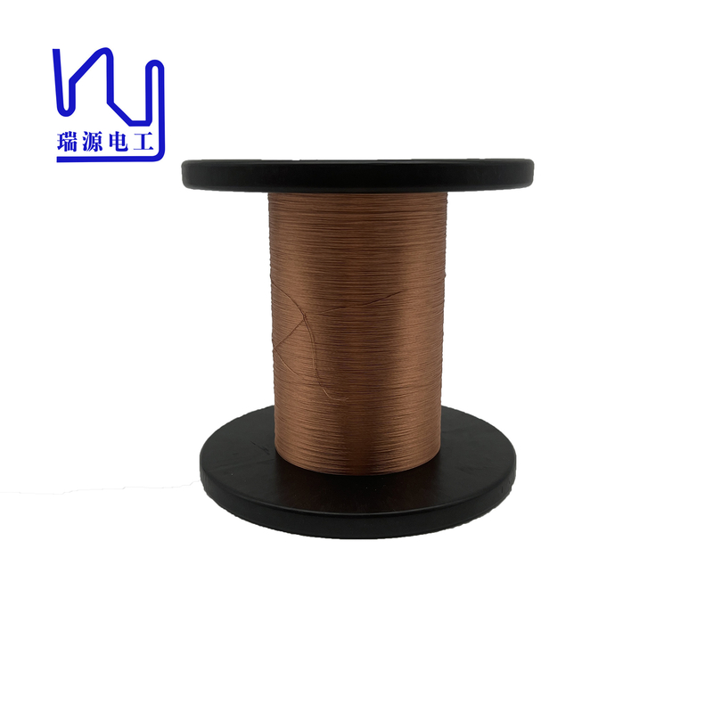 High Frequency 0.025mm Copper Litz Wire Super Thin Strands