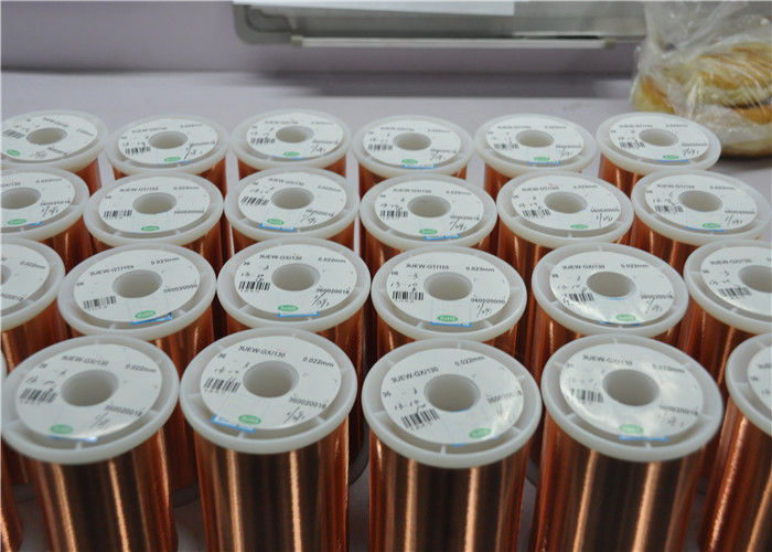0.012 0.8mm Thin Coated Copper Wire , Copper Solder Wire For Micor Motors