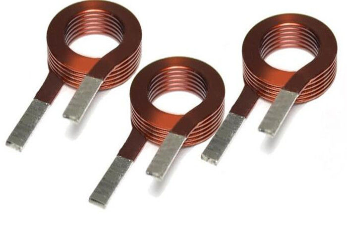 Super Thin Rectangular Magnet Wire , 0.04 - 1.8mm Flat Copper Wire For Automotive