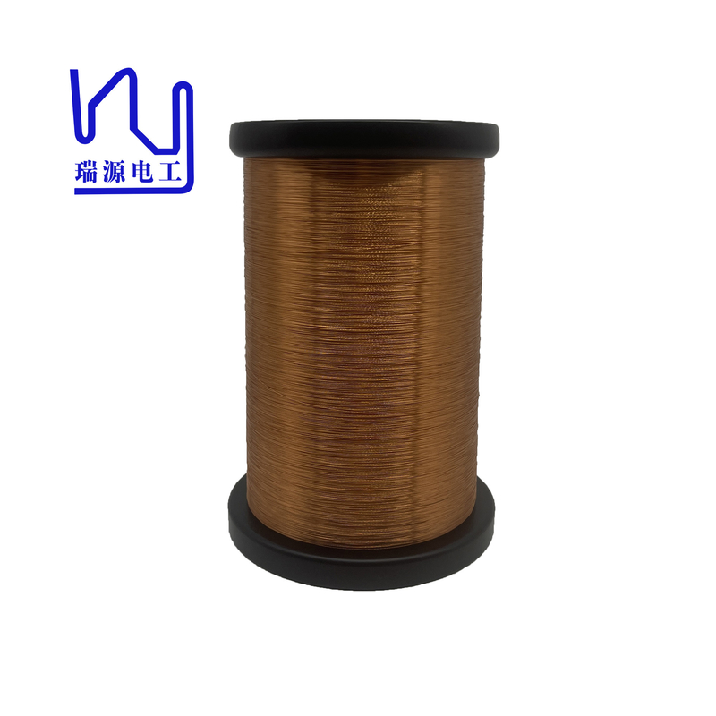 Super Thin 32 Gauge Enameled Copper Wire Alcohol Self Adhesive For Audio