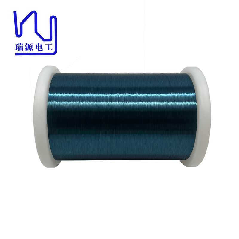 Swg 46 Enamelled Copper Wire Blue Uew / Pew Class F