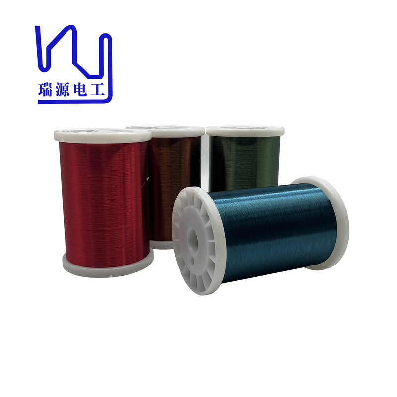 Winding Coils Solderable Magnet Wire Blue / Green / Red / Brown Color