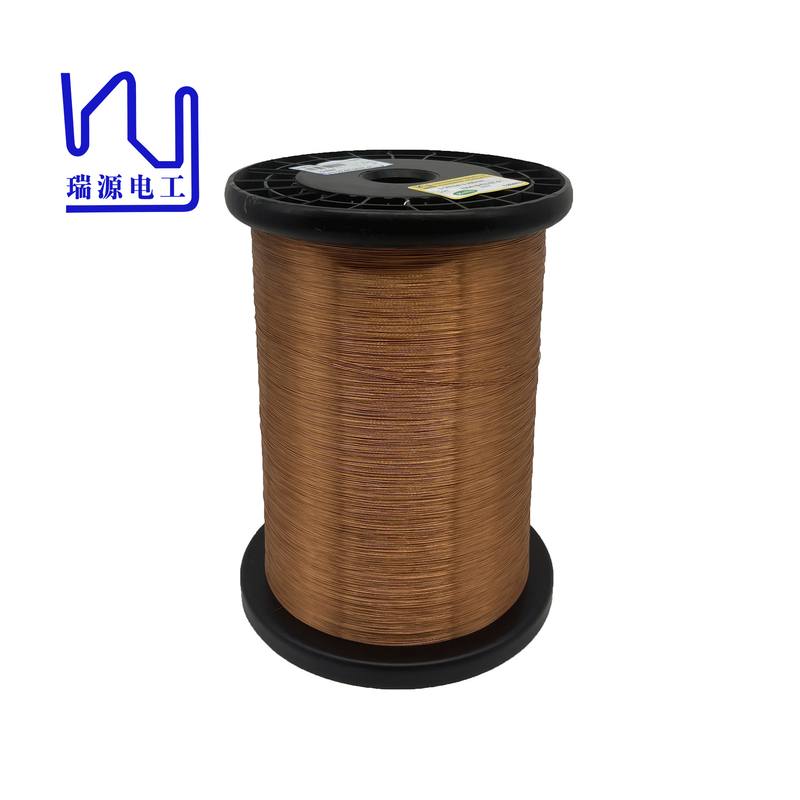 Solderable 0.2mm  Self Bonding Enameled Copper Magnet Wire For Winding