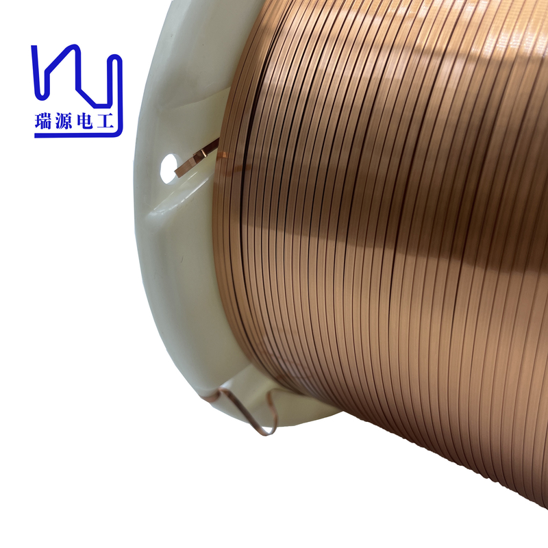 High Temperature 0.15mm Enameled Flat Copper Wire For Automotive