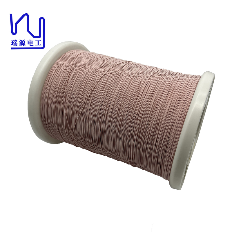 2USTC-F 0.04mm*145 Ustc Litz Wire HF Nylon Served Copper Coated Magnet Wire