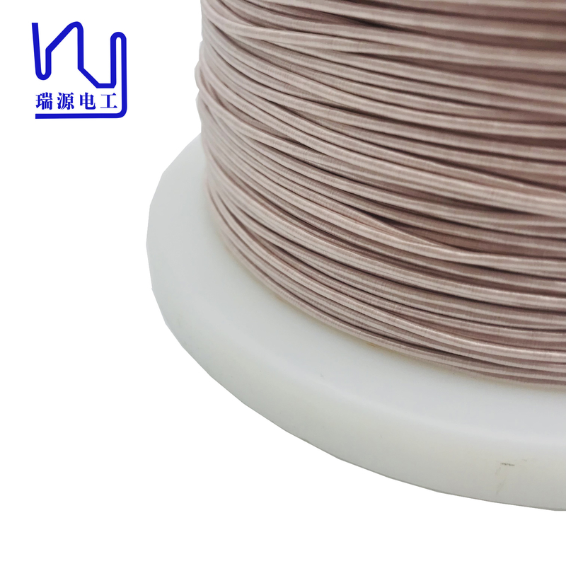 Custom Copper Litz Wire 0.08mm X 270 Hf Nylon Serving For Motor Winding