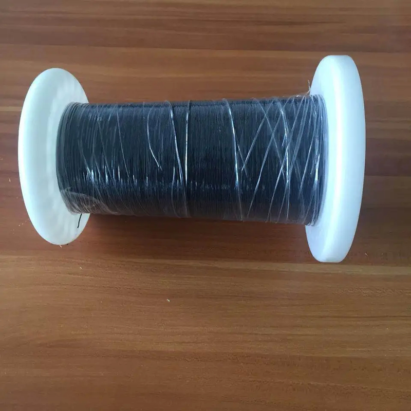 Red 84 Strand Silver Conductor Ustc Litz Wire 0.071mm Single Wire With Natural Silk Jacket