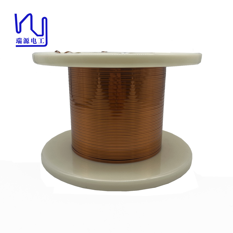 AIW220 High Temperature 3.5mmx0.4mm Motor/Transformer Rectangular Copper Wire