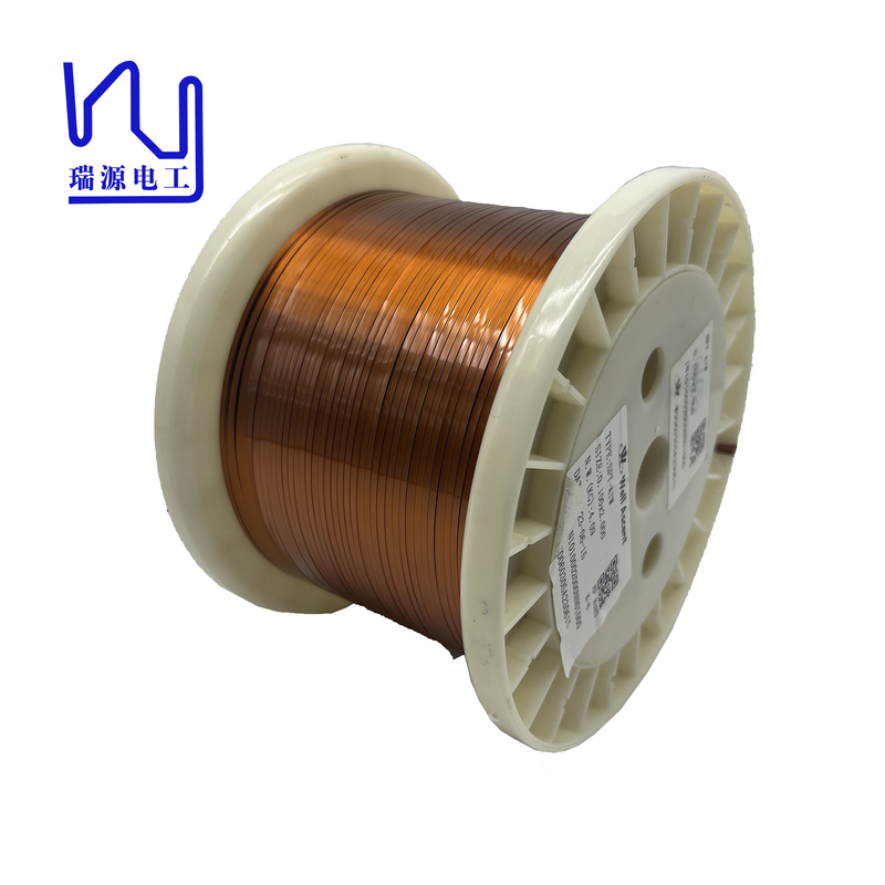 2mm Width Rectangular Copper Wire for Conductor Dimension Thickness 0.1mm in a Variety of Uses
