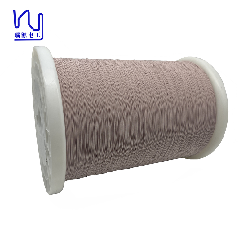 2USTC-F 0.08mmx10 Insulated Silk Covered Copper Litz Wire