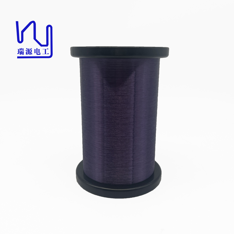 Color Blue / Purple / Green / Red / Black Poly Enameled Copper Wire Special For Guitar Pickup