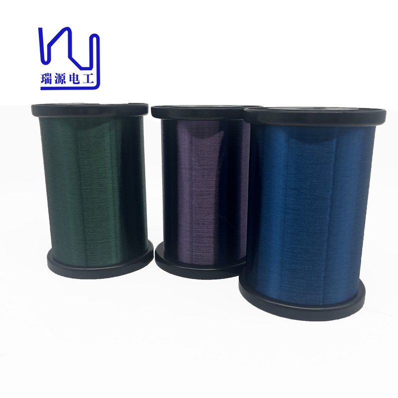 Custom 42 AWG Purple Color Poly Wire Magnet Wire For Guitar