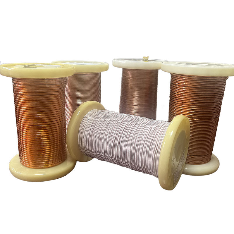 Custom Made 0.2mm Nylon Served Litz Wire Copper Conductor For Transformer