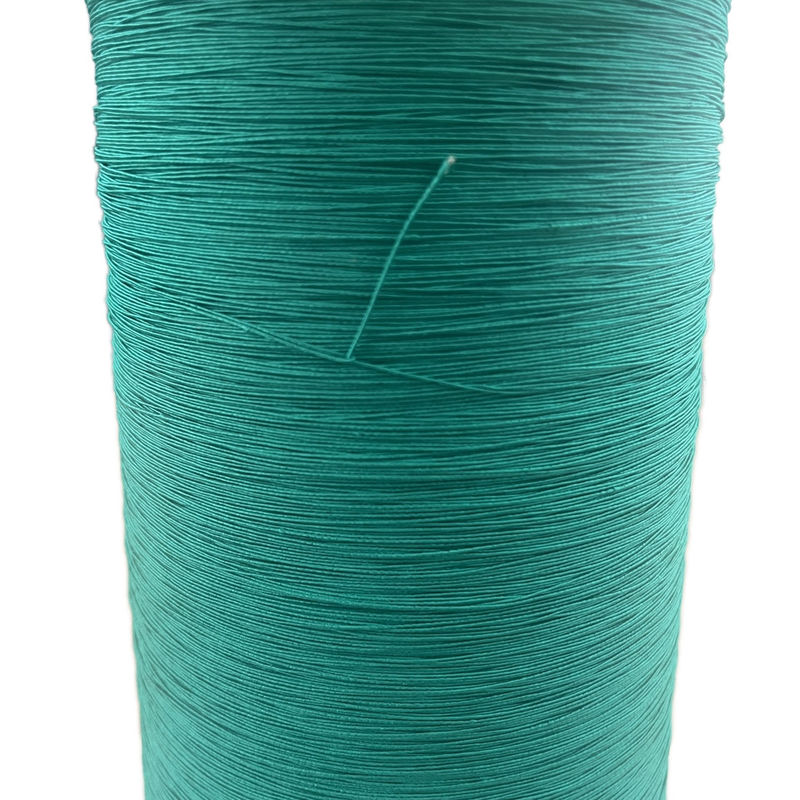 USTC 0.8mm X 10 Green Color Natural Silk Covered Silver Litz Wire