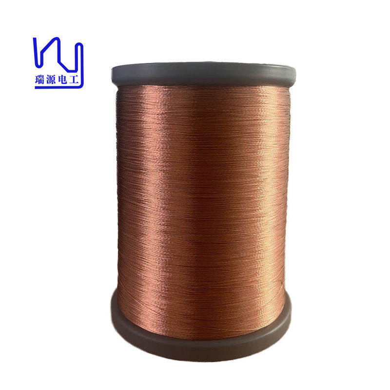 Custom 2-13000 Strands High Frequency Copper Litz Wire For Winding