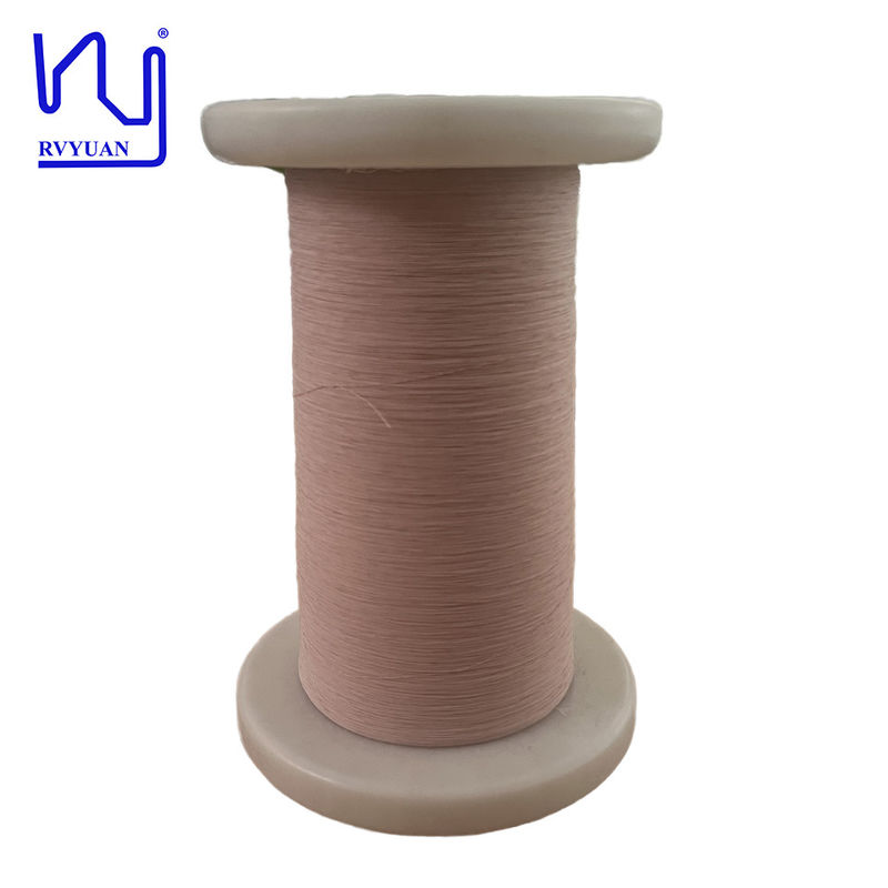 2USTC-F 0.03mmx5 Strands Copper Wire Silk Cover Litz Wire Insulated