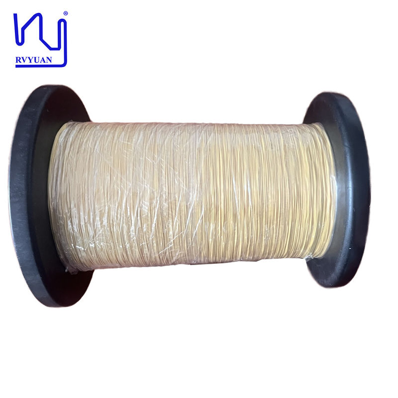 0.254mm ETFE Insulated Silver Conductor OCC Silver Wire For Audio