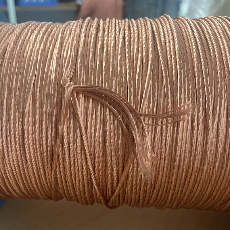 Customizable 0.1mm * 35 Strands Twisted Insulated Copper Stranded Litz Wire For HF Transformer
