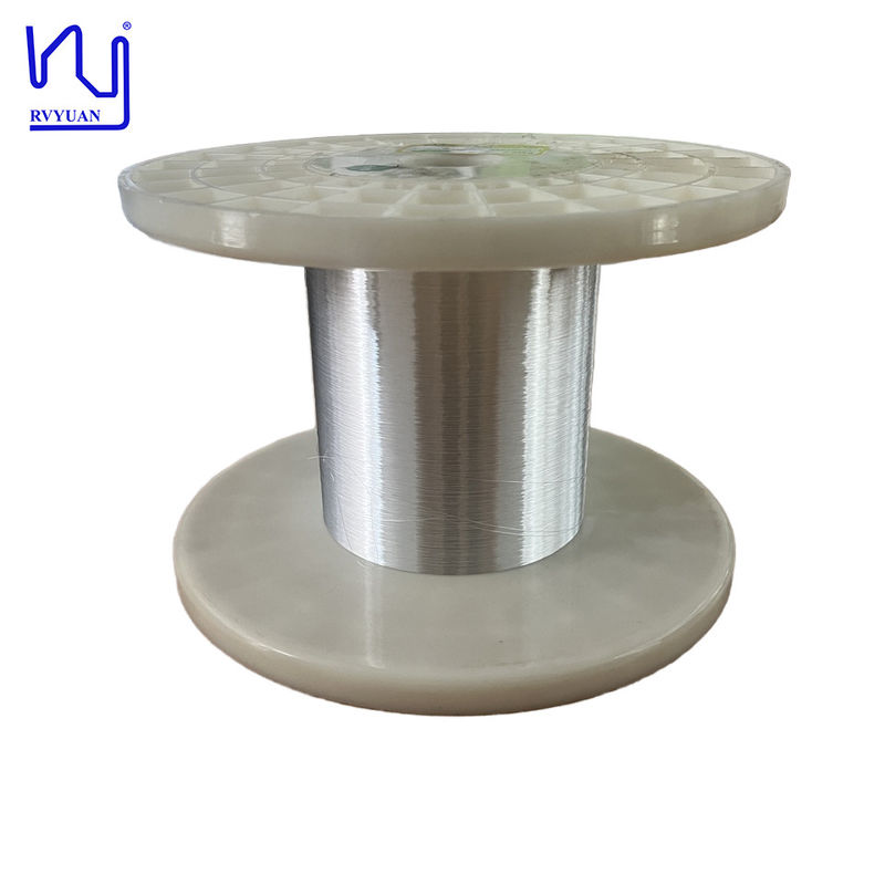 UEW Enamel Insulation Silver Plated Wire 38AWG Voice Coils Wire 0.102mm Diameter