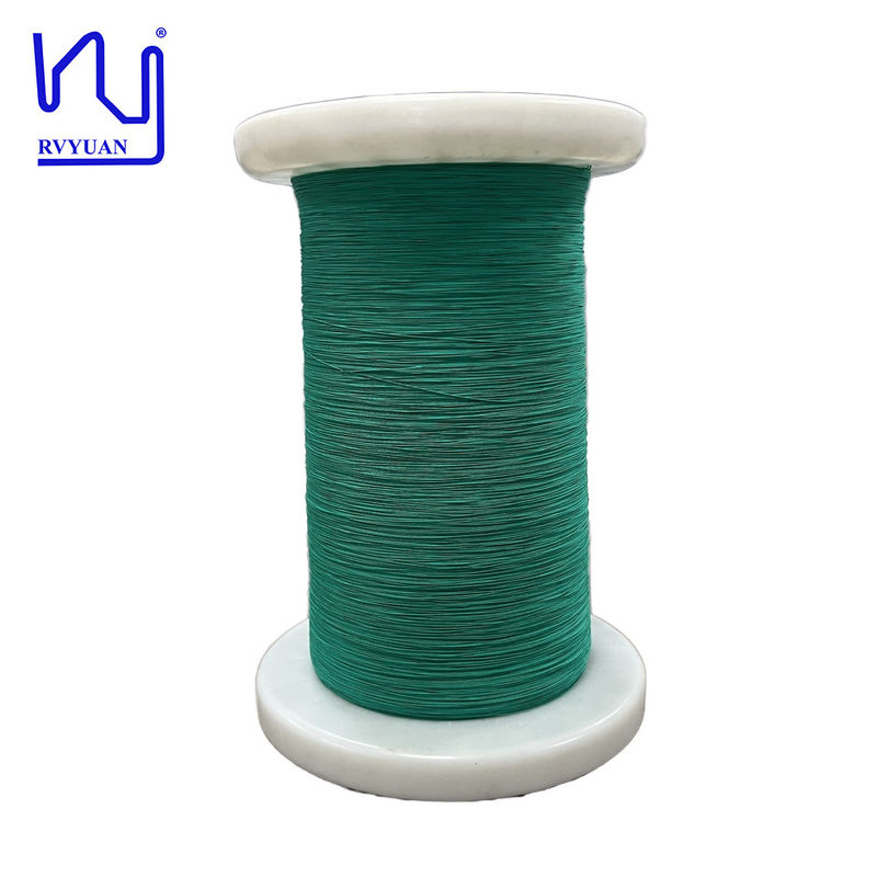 2UEW-F 0.2mm Silk Covered Enameled Copper Wire For Audio