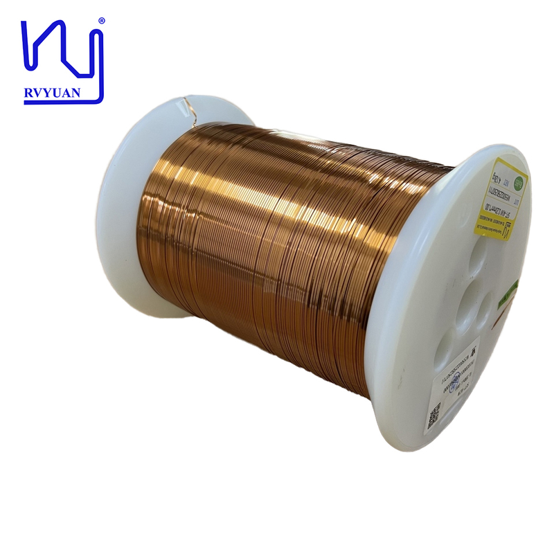 Polyamideimide AIW 1.0X0.2mm Enameled Flat Copper Wire for Motors