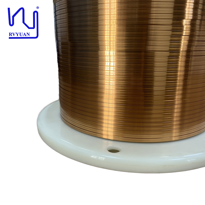 Class180 0.3mmx3.0mm Enameled Flat Copper Wire For Motor