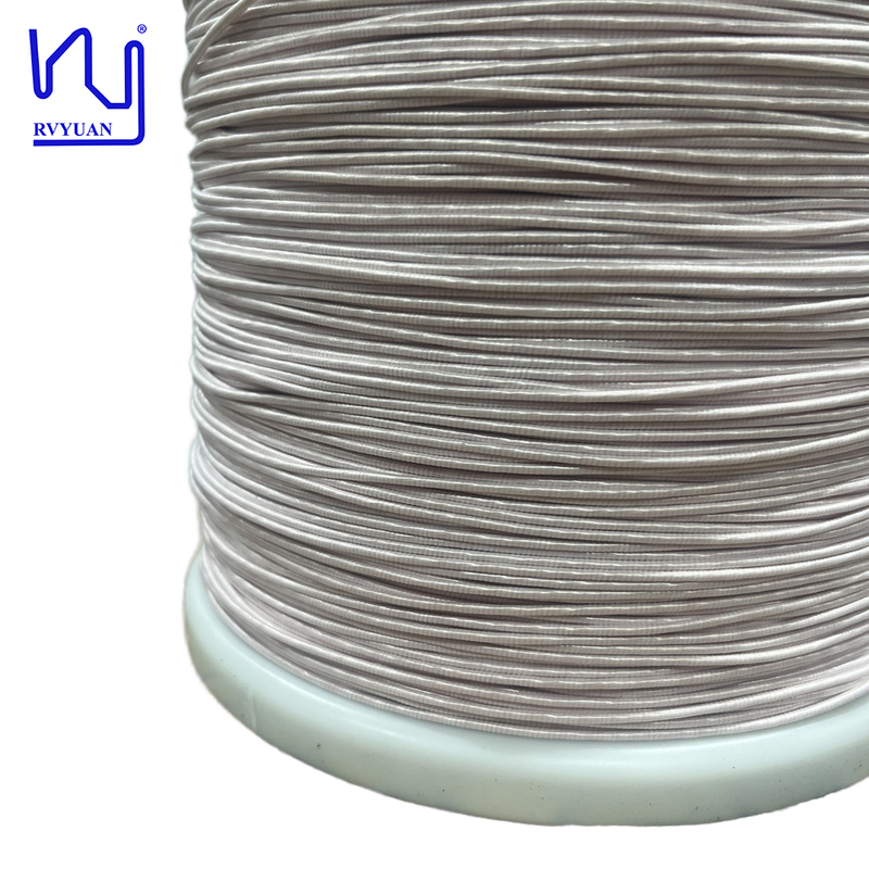 2USTC-F 0.1mmx120 Strands HF Silk Covered Litz Wire For Transformer