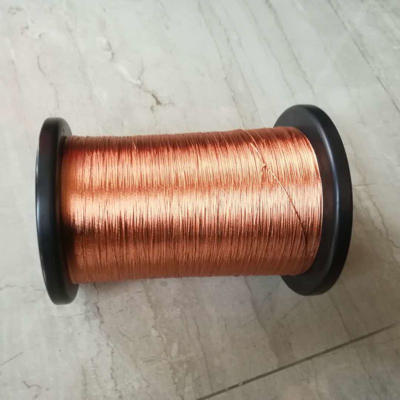 2UEW-F Class 155 0.1mmx 35 Twisted Copper Litz Wire
