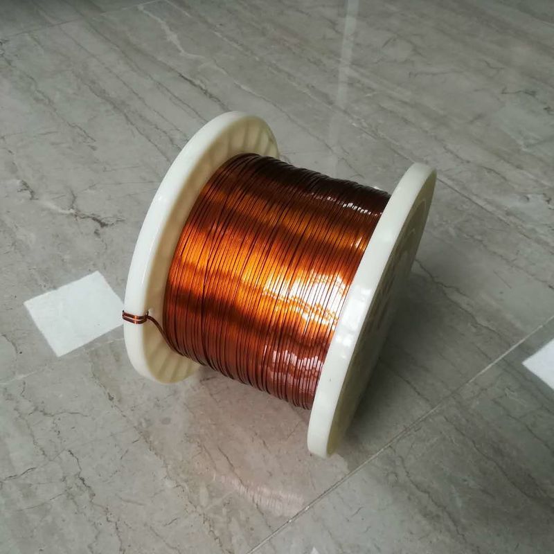 UL 5mm Enameled Coated Thin Copper Flat Wire Rectangular Winding Wire