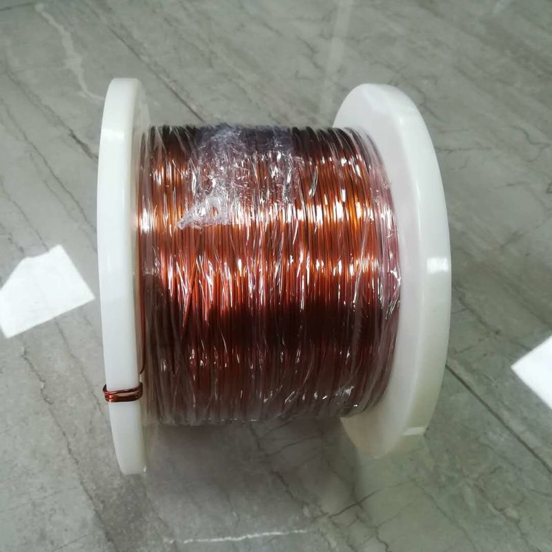 UEW/EIW/AIW Insulated Copper  0.7mmmx 9.0mm Enameled Flat Copper Wire