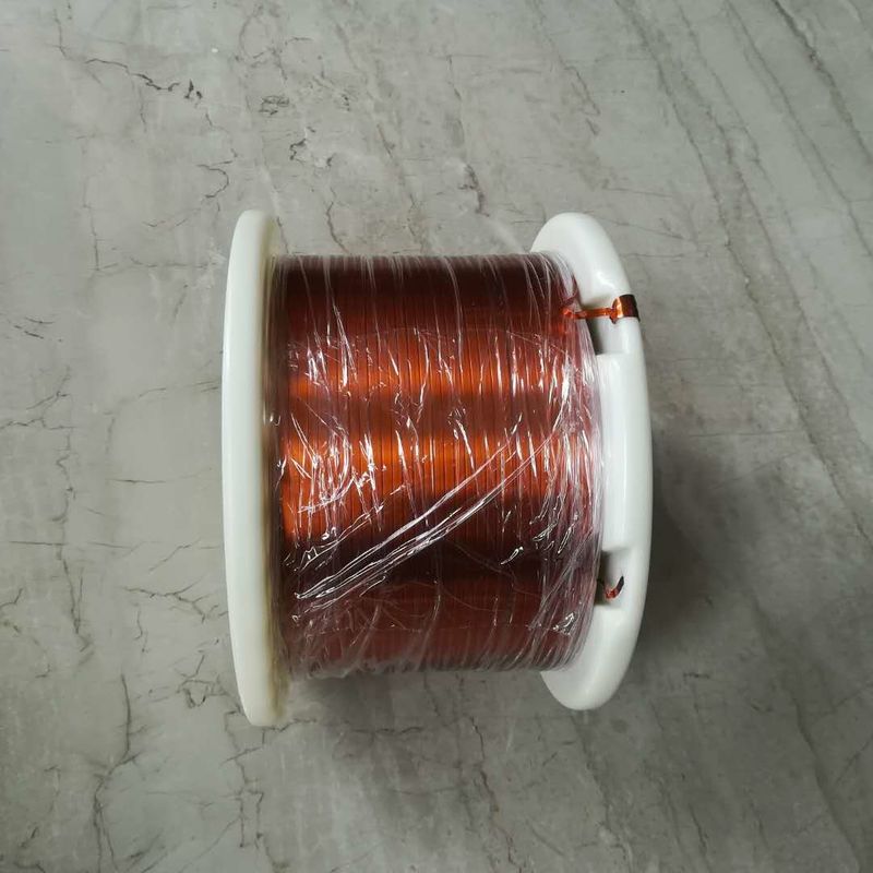 Class 180 0.8mm Enameled Copper Winding Wire Flat