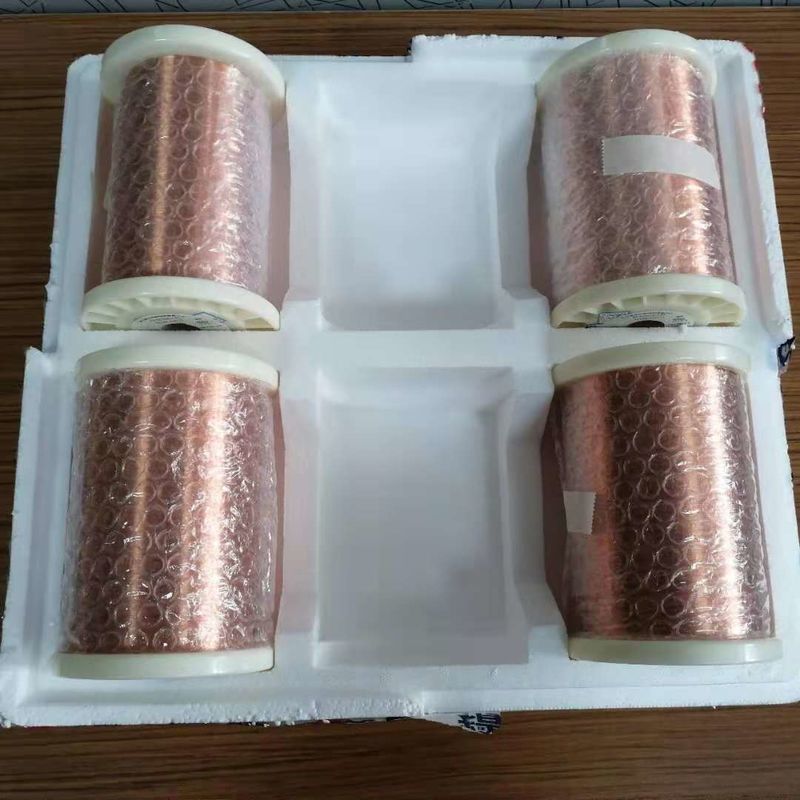 5N 6N Ohno Continuous Cast OCC 99.9999% High Purity Single Crystal Monocrystalline Enameled Copper Wire