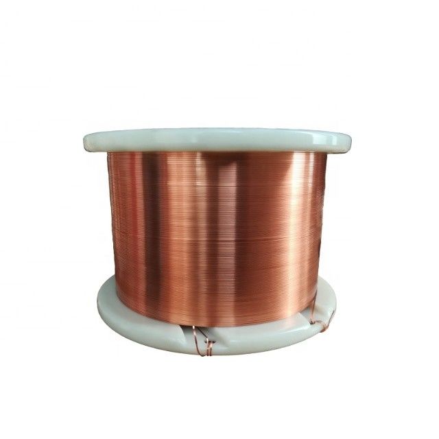Bondable High Temperature Rectangular Copper Wire 0.60mm For Automotive