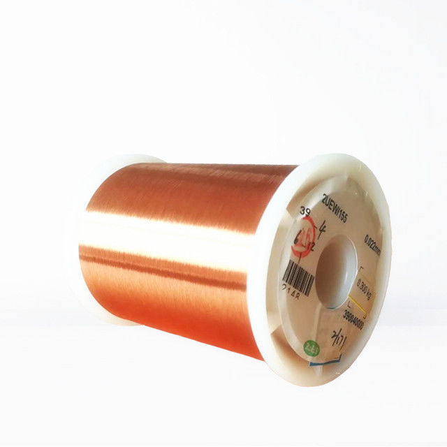 0.07mm Ultra Fine Round Copper Wire Self Bonding Wire For Mobile Sensor
