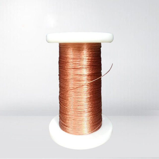 High Frequency Enamelled Copper Litz Wire Round 24 - 44 Gauge Enameled Copper Wire