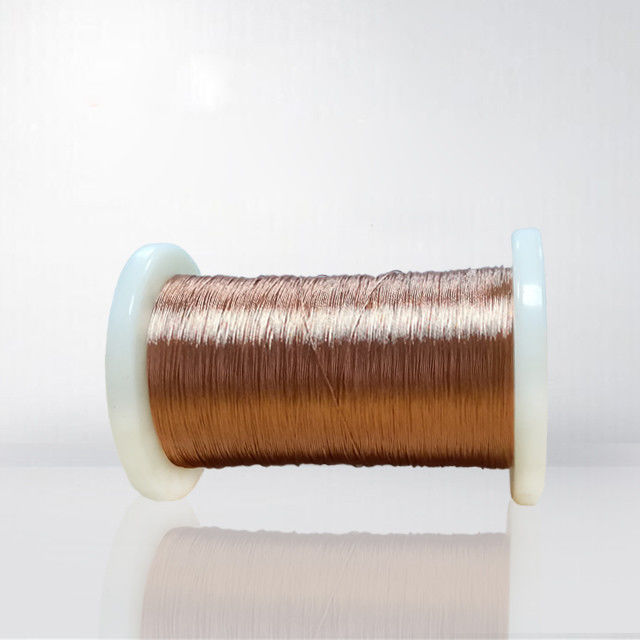 UEW 0.1 Diameter Insulation Copper Litz Wire High Frequency Enameled Wire For Transformer